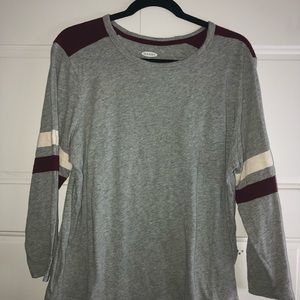 XL 3/4 Baseball t shirt from Old Navy